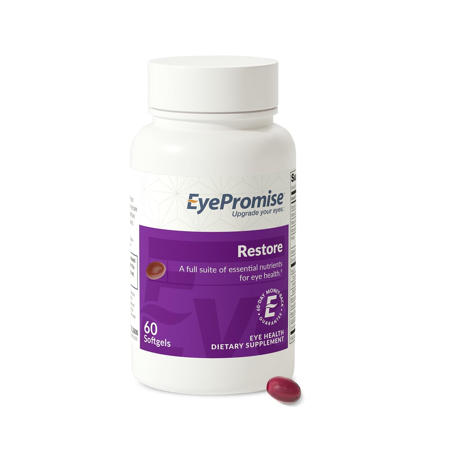 EyePromise Restore Aging Eye Health Supplements Softgels 60