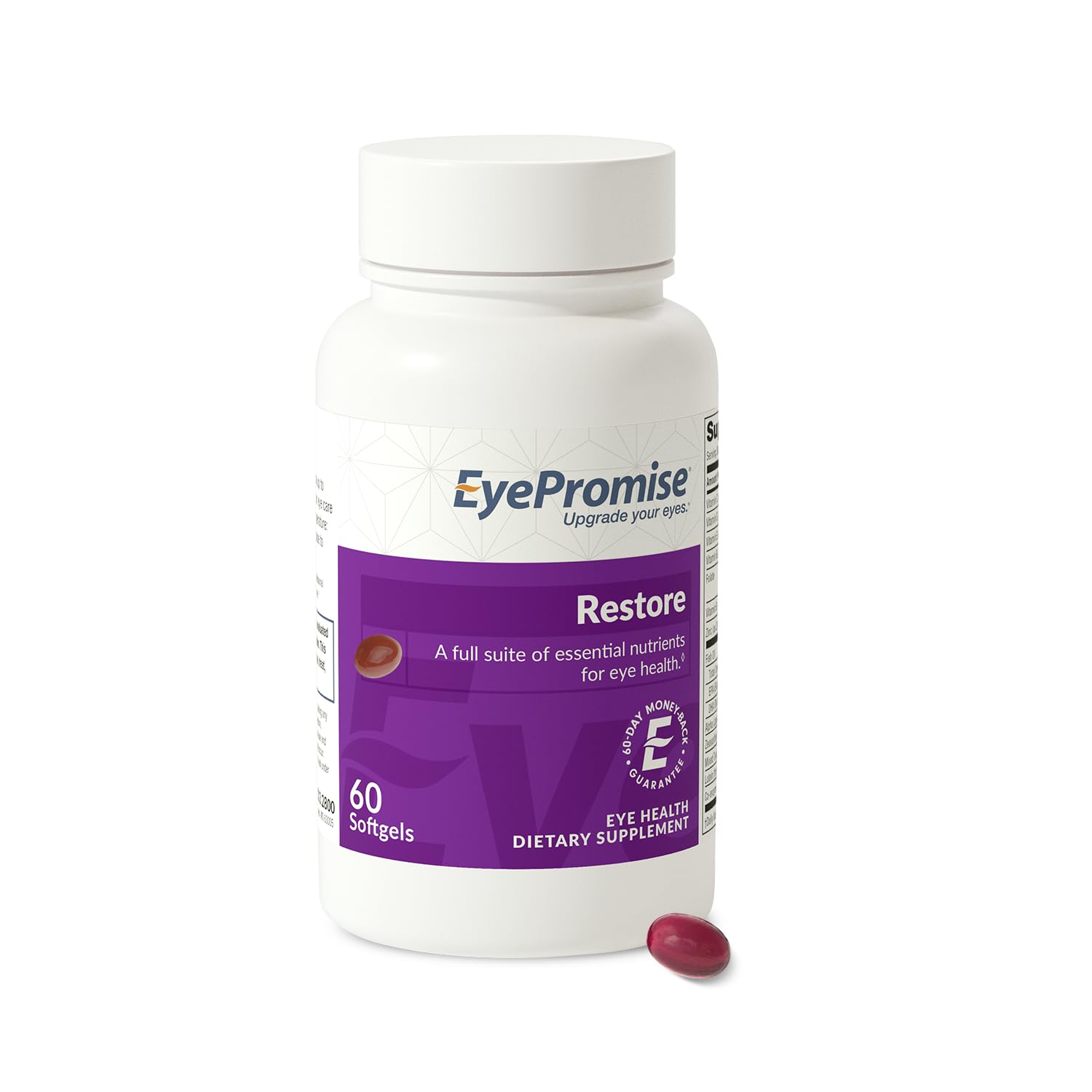 EyePromise Restore Aging Eye Health Supplements Softgels 60