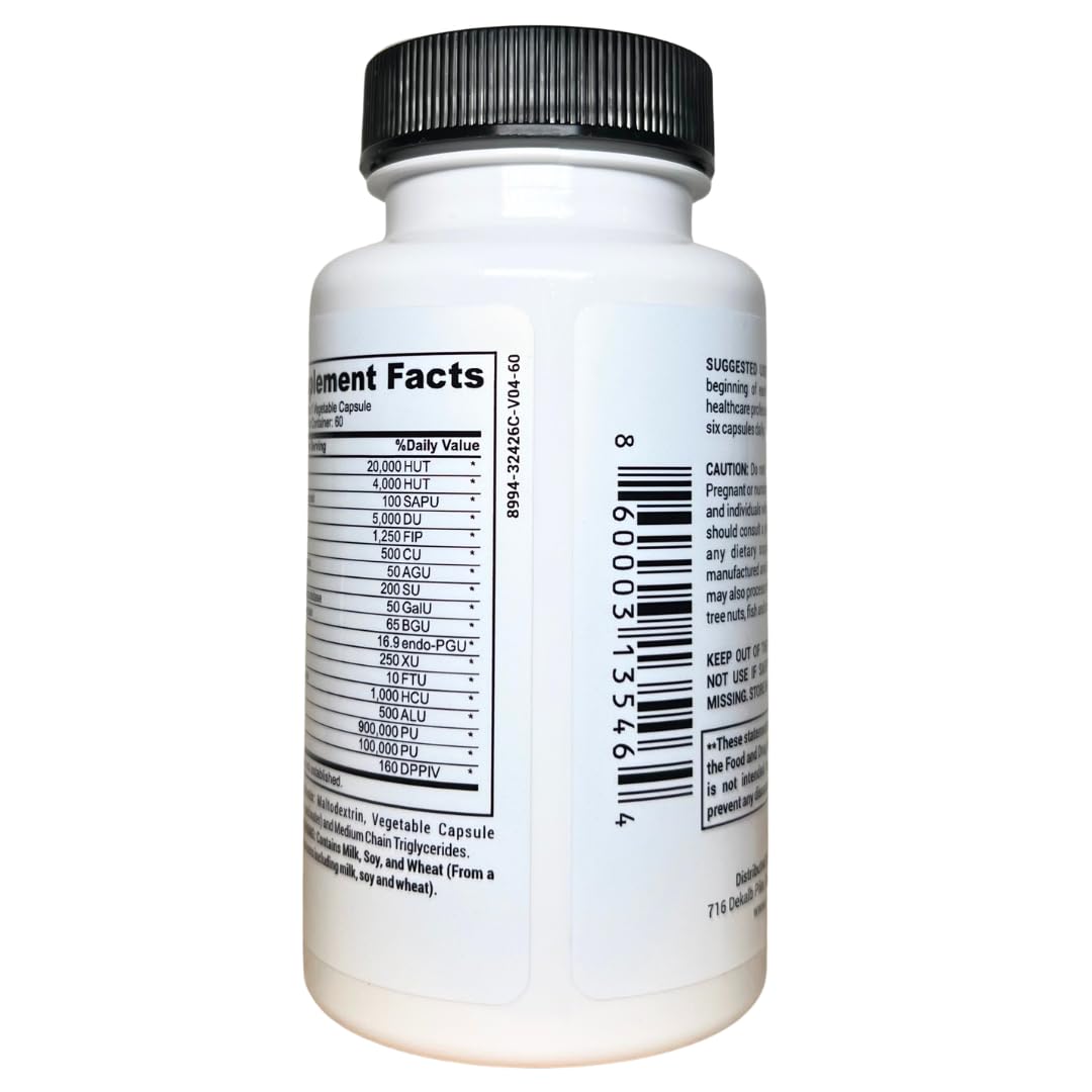 Casa de Sante FODMAP Digestive Enzymes 60 Capsules