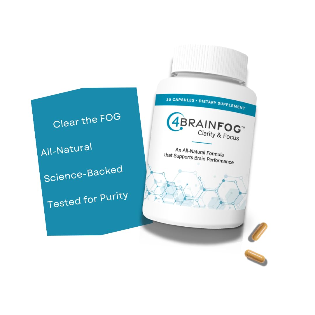 4BRAINFOG Clarity & Focus Capsule, 30 Count