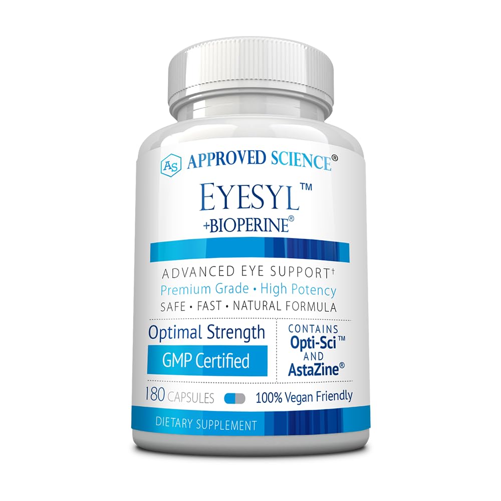 Approved Science EyeSyl Eye Support Supplement 180 Capsules