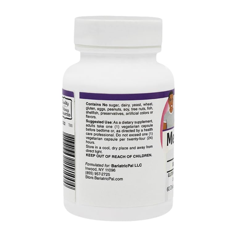 BariatricPal Melatonin Delayed-Release 10mg Capsule, 60 Count