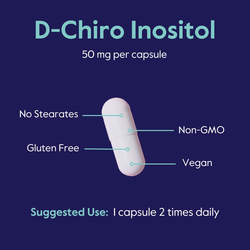 BESTVITE D-Chiro Inositol Capsule, 120 Count