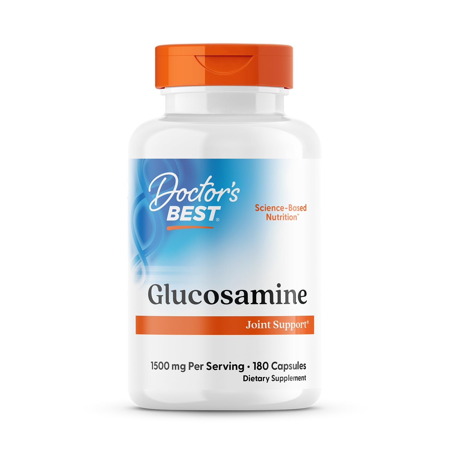 Doctor's Best Glucosamine Capsules, 180 Count