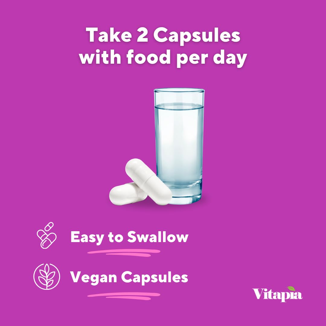 Vitapia Organic Milk Thistle Extract 70:1 Capsule, 120 Count