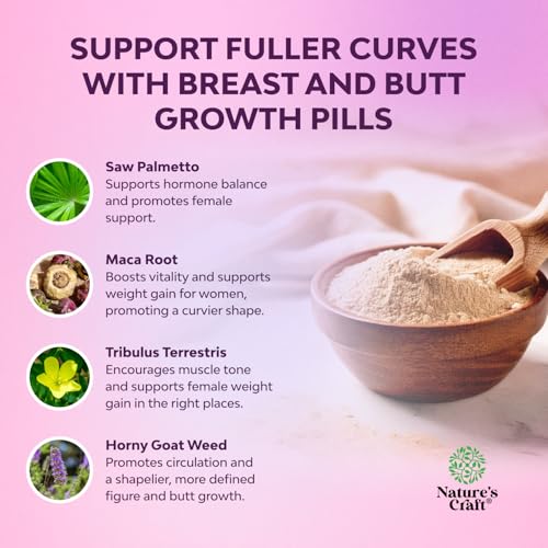 Natures Craft G-Curve Butt and Breast Growth Capsules
