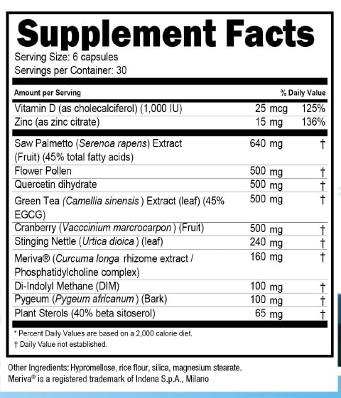 Prost-P10x Prostate Supplements Capsule, 30 Count
