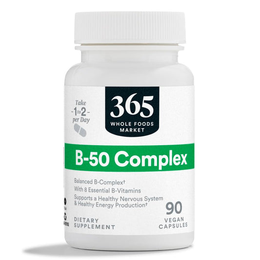 365 by Whole Foods Market Vitamin B-50 Complex 90 Capsules