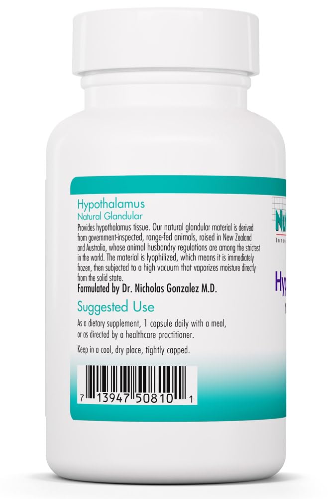 Allergy Research Group Hypothalamus Bovine Glandular Capsule 100 Vegicaps