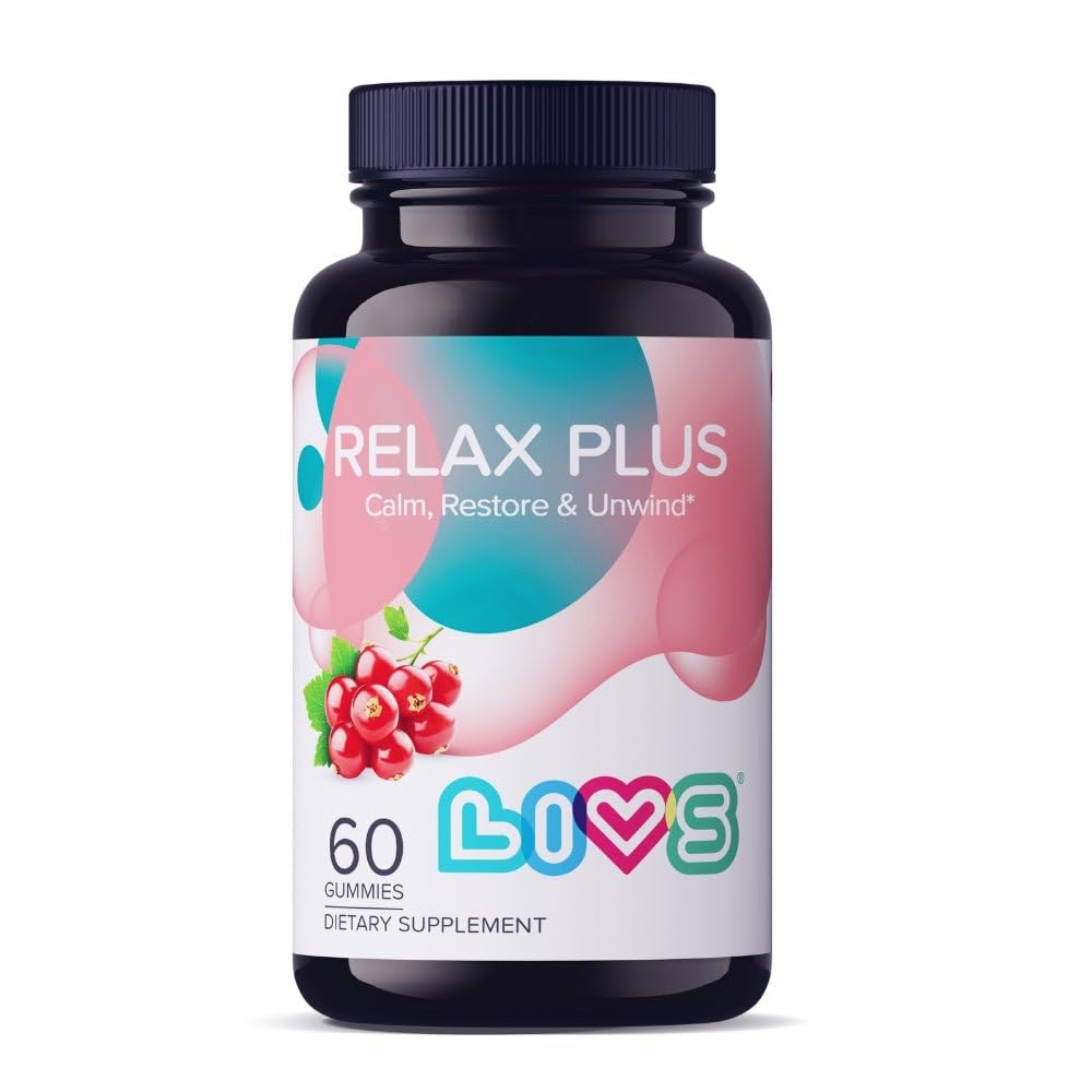 LIVS Relax Plus Gummies 60 Count