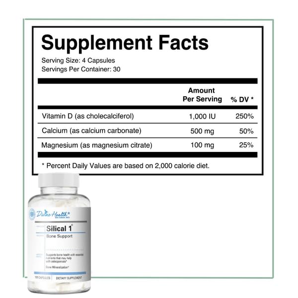 Divine Health Silical System Capsules 2 Count