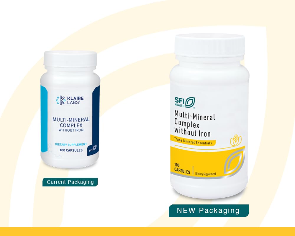SFI Health Multi-Mineral Complex Without Iron Capsules 100