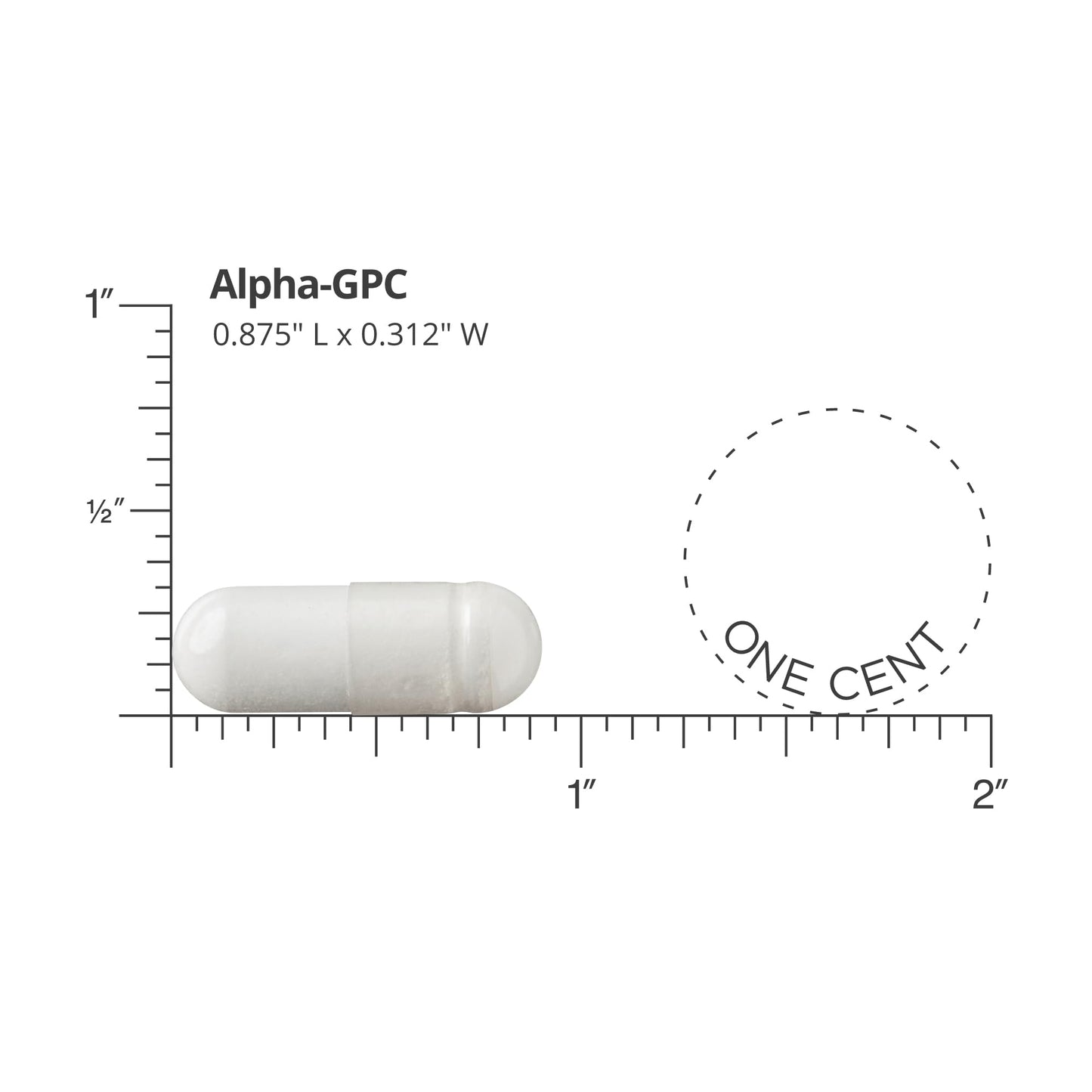 DOCTORS' PREFERRED Alpha GPC Supplement - Premium Formula Capsules 60