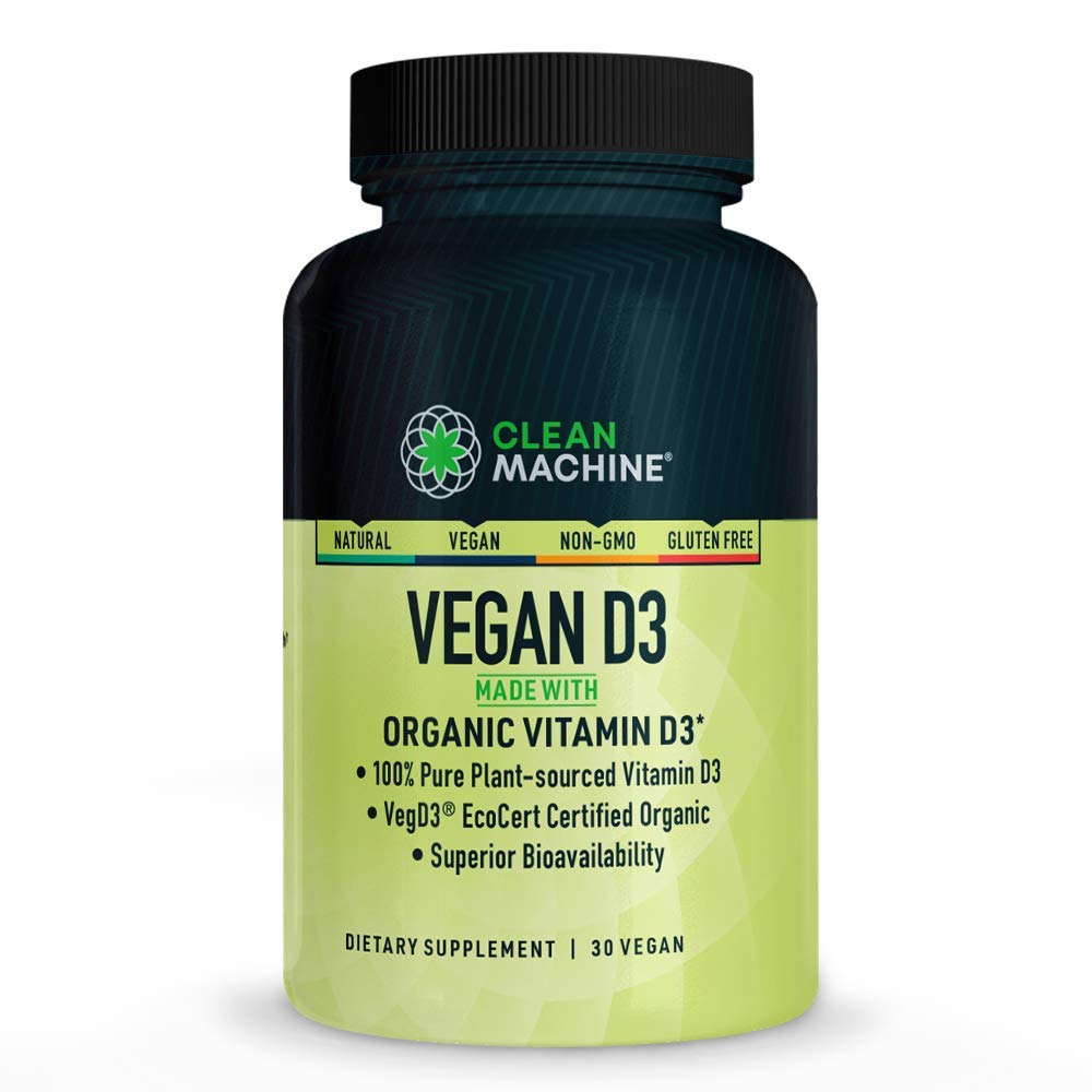 CLEAN MACHINE Vitamin D3 4000 IU Capsule, 30 Capsules