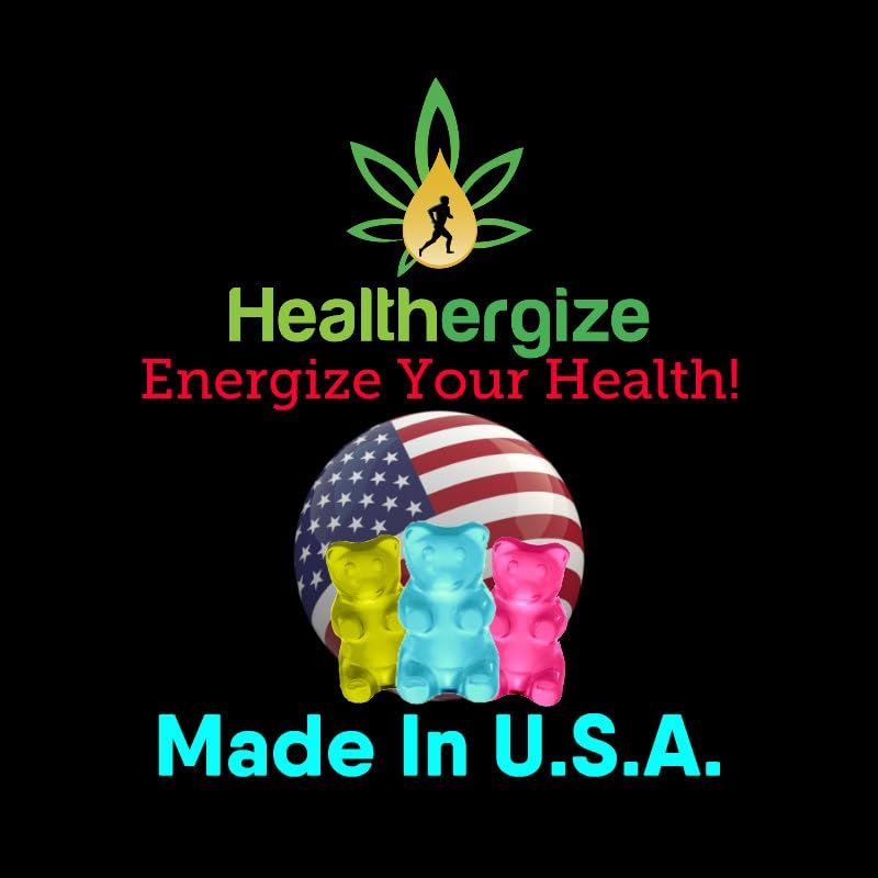Healthergize Hemp Gummies Tablet 25 Count