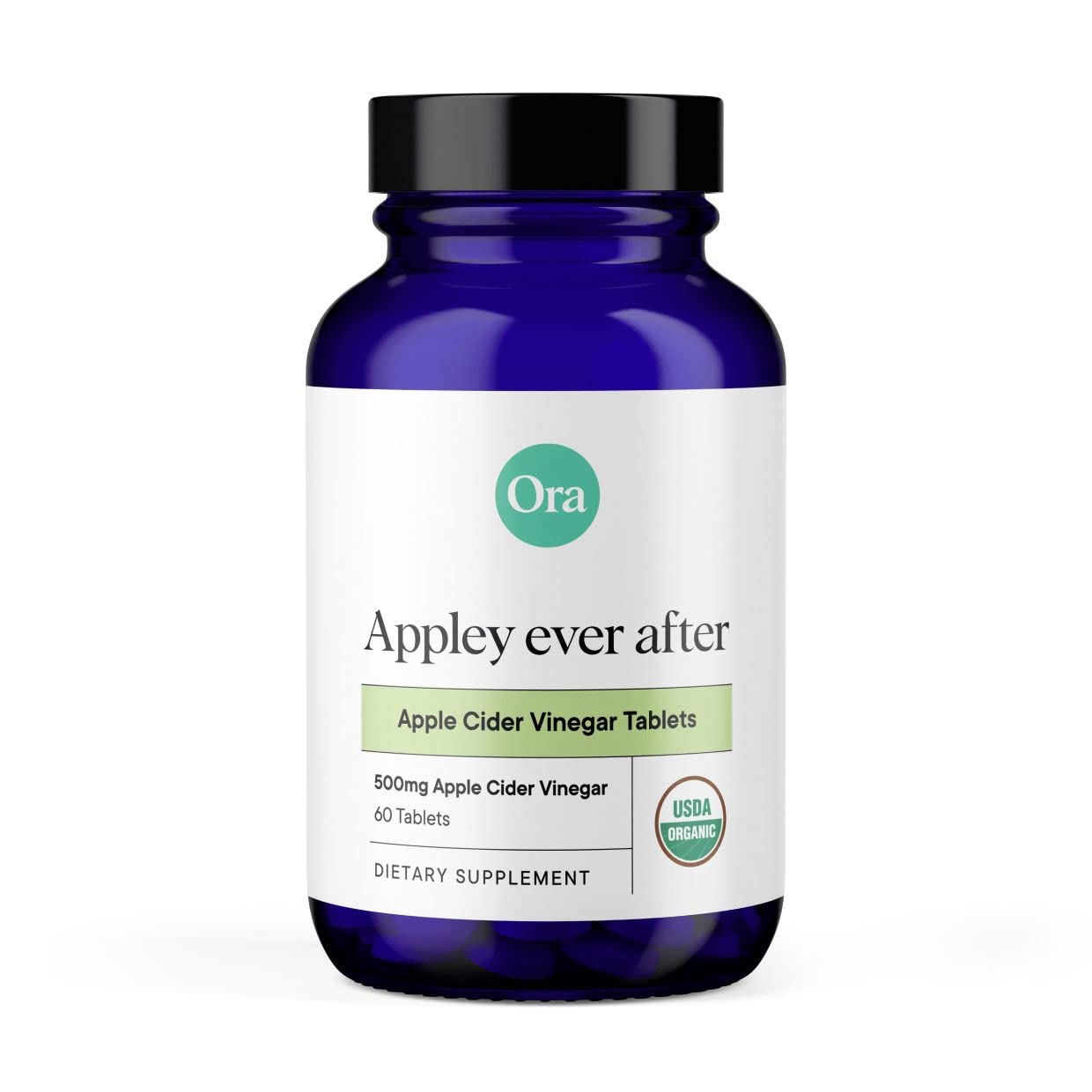 Ora Organic Apple Cider Vinegar Tablets, 60 Count