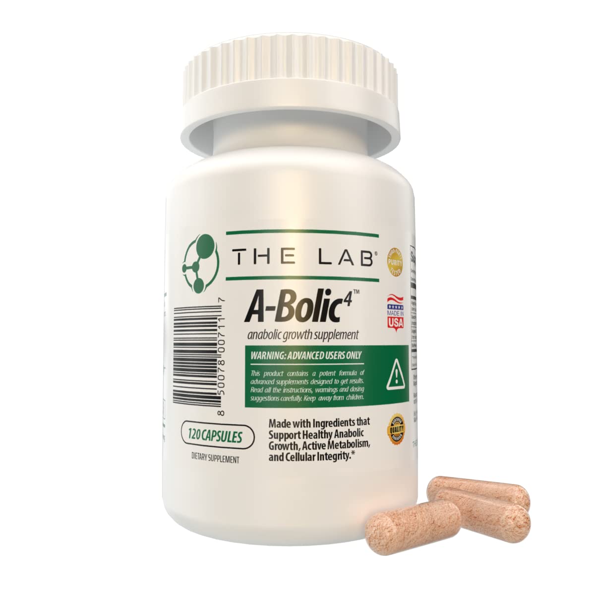 THE LAB A-Bolic4 Advanced Anabolic Boost Supplement Capsule 120
