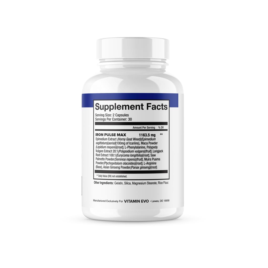 Vitamin Evo IronPulse Max Capsules 60 Capsules