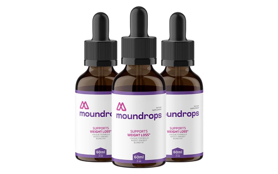 LIPO SLIM MounDrops Capsules 60 Count (Pack of 3)
