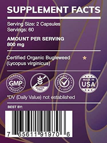 HerbEra Bugleweed Capsule 60 Count