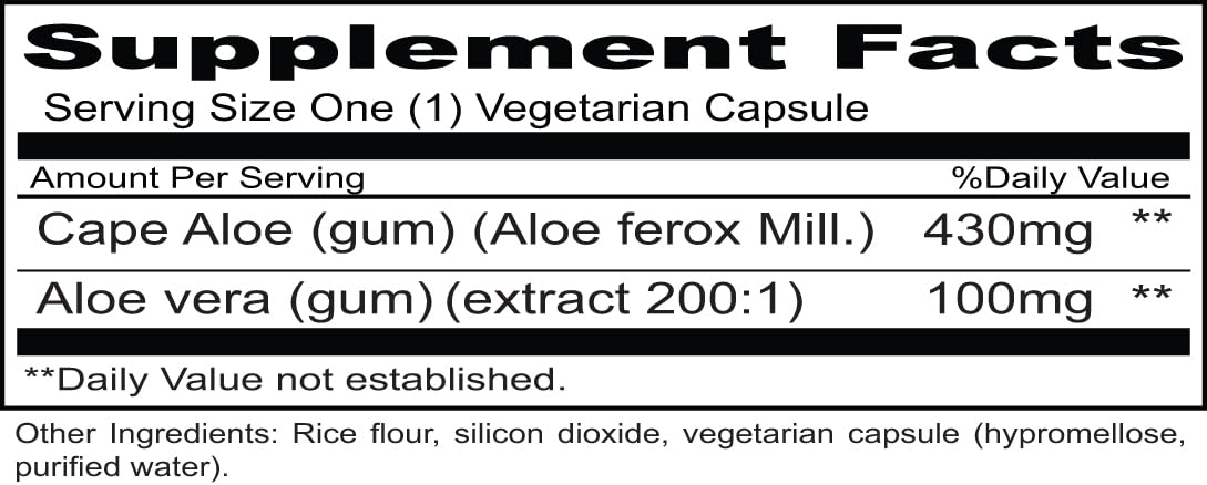 Priority One Aloe Complex Capsule 100