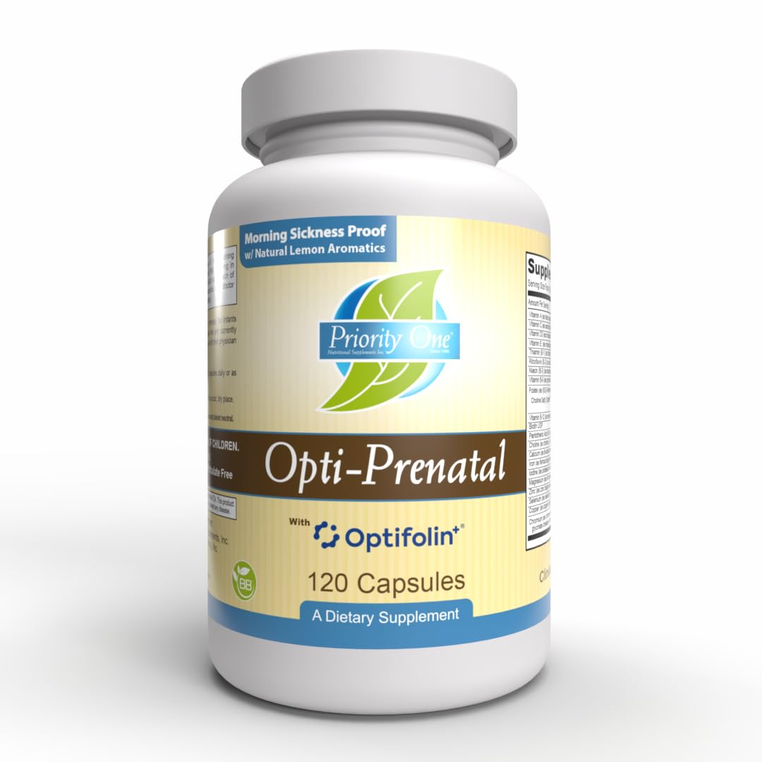 Priority One Opti-Prenatal Capsule, 120 Count