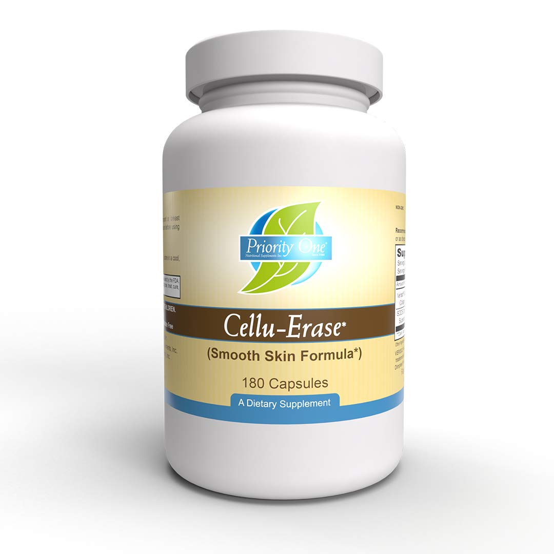 Priority One Cellu-Erase Smooth Skin Formula Capsule 180 Count