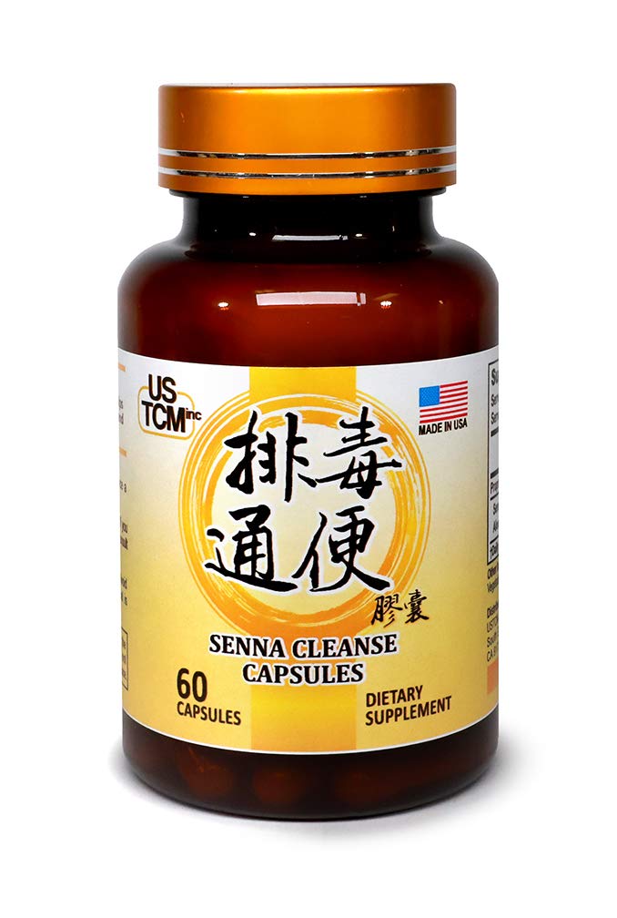USTCM Senna Cleanse 500mg 60 Capsules