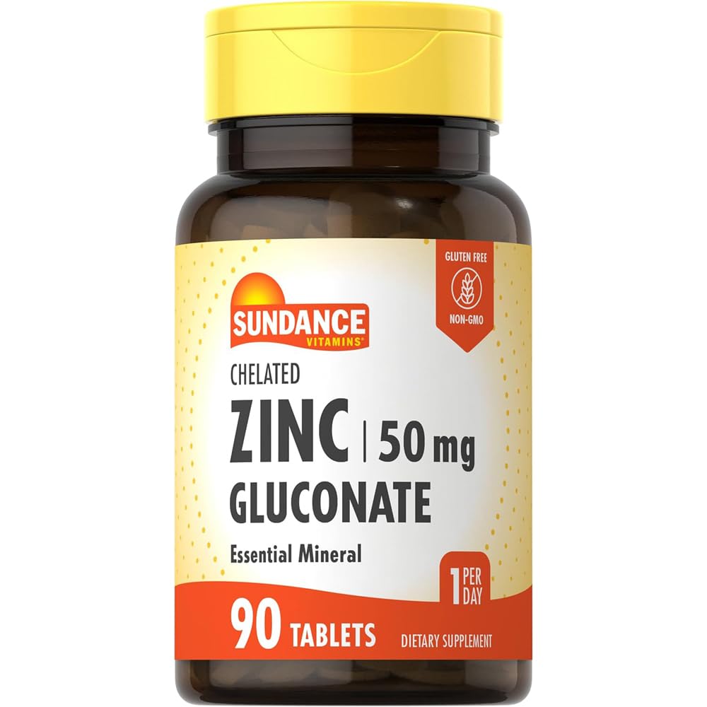 Birsppy Chelated Zinc 50 mg (Gluconate) Tablets 90