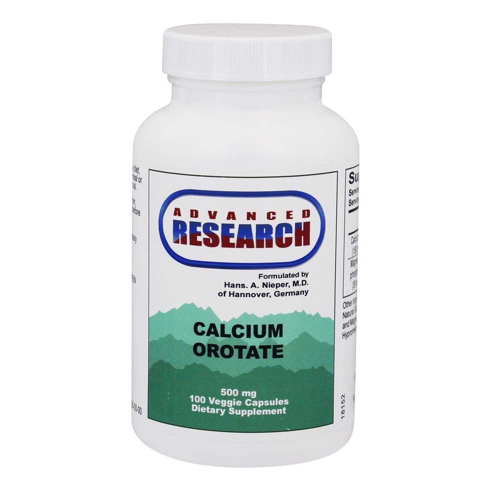 NCI Advanced Research Calcium Orotate Capsules 100 Count