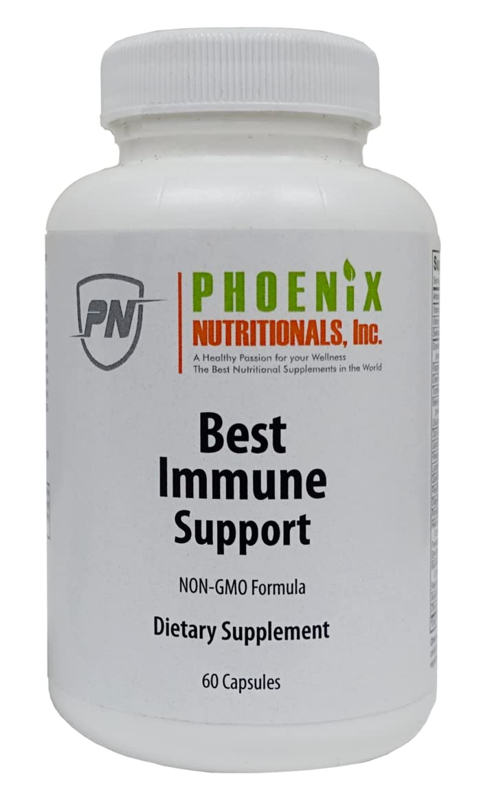 PHOENIX NUTRITIONALS Inc Best Immune Support Formula Capsules 60
