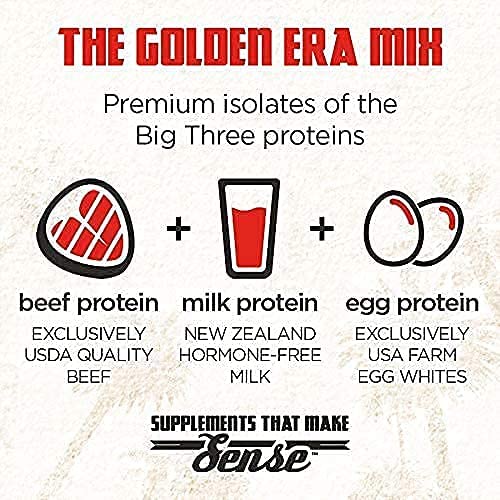 Old School Labs Vintage Brawn Protein Powder, 2-Count