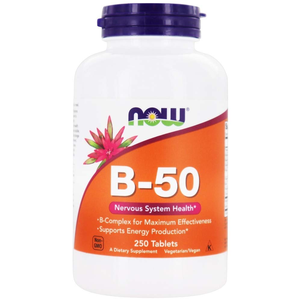 NOW Foods B-50 250 Tablets