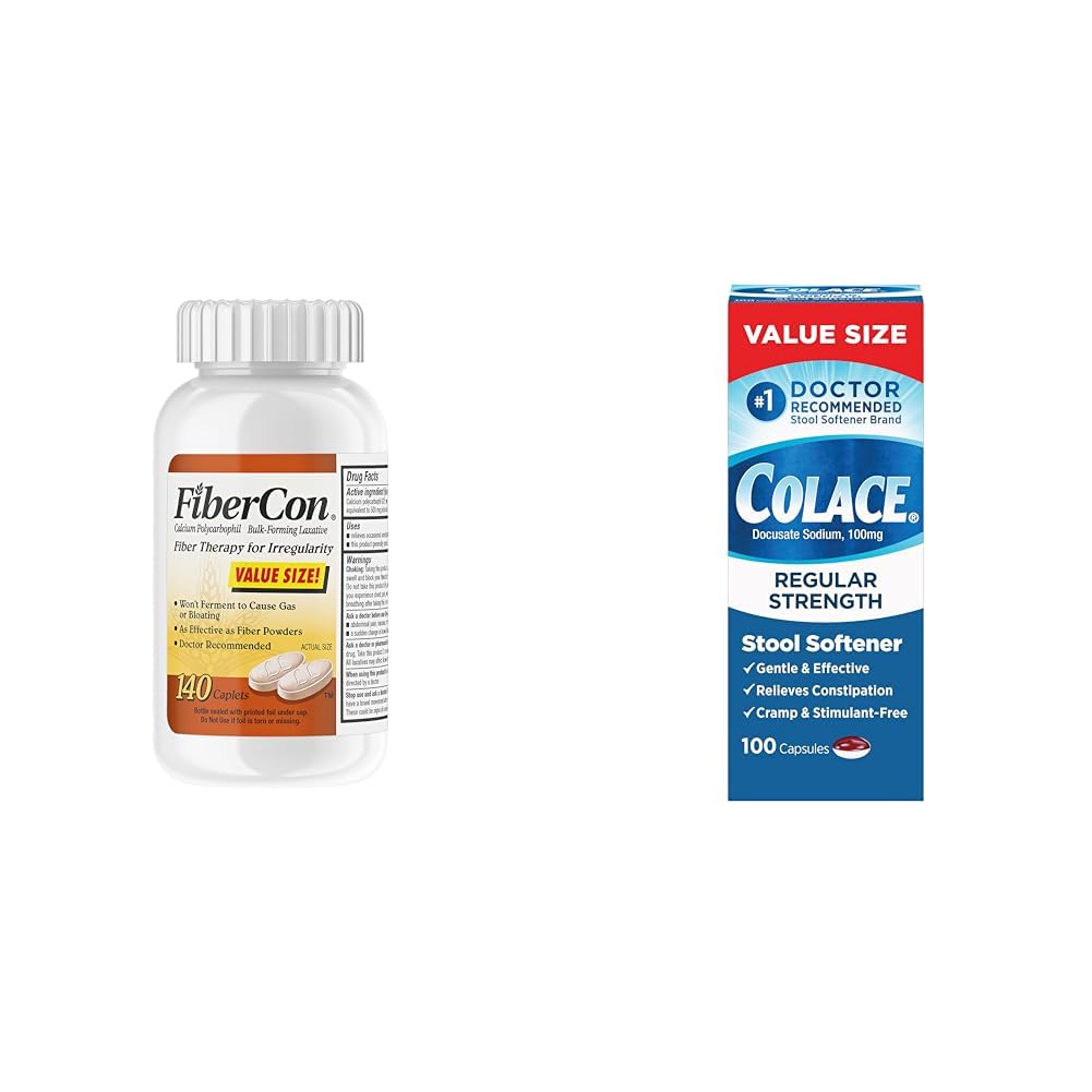 Fibercon Fiber Therapy Coated Caplets 100 Count