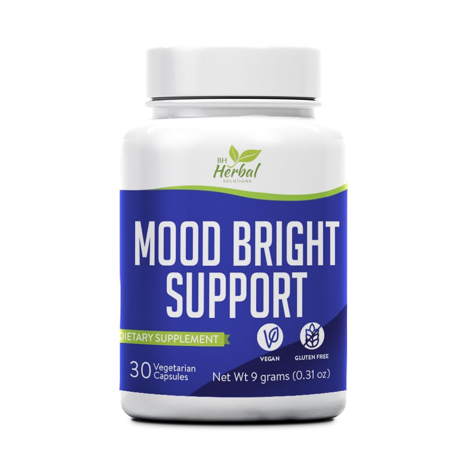 BH Herbal Solutions Mood Bright Support Capsule 30 Count