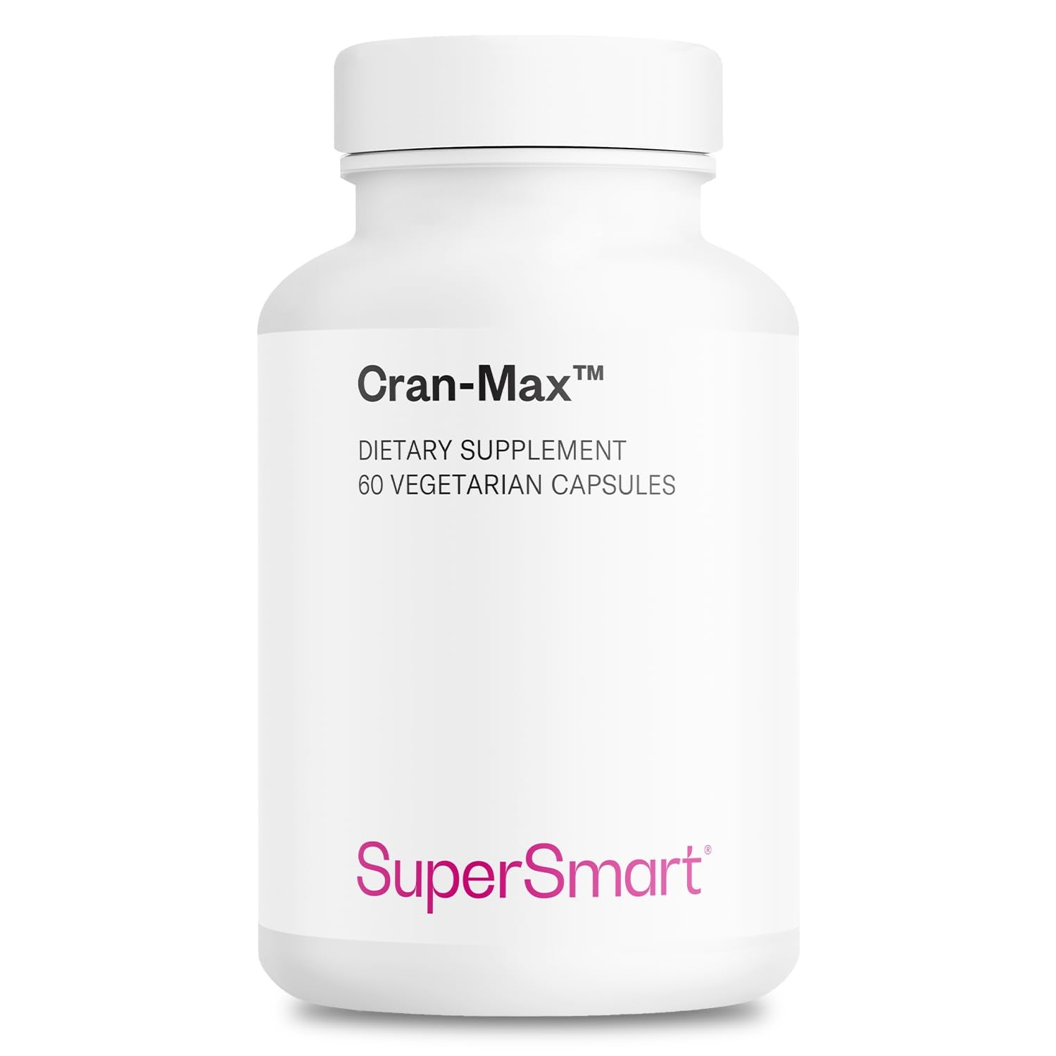 Supersmart Cran-Max 500mg Cranberry Proanthocyanidins Capsule 60