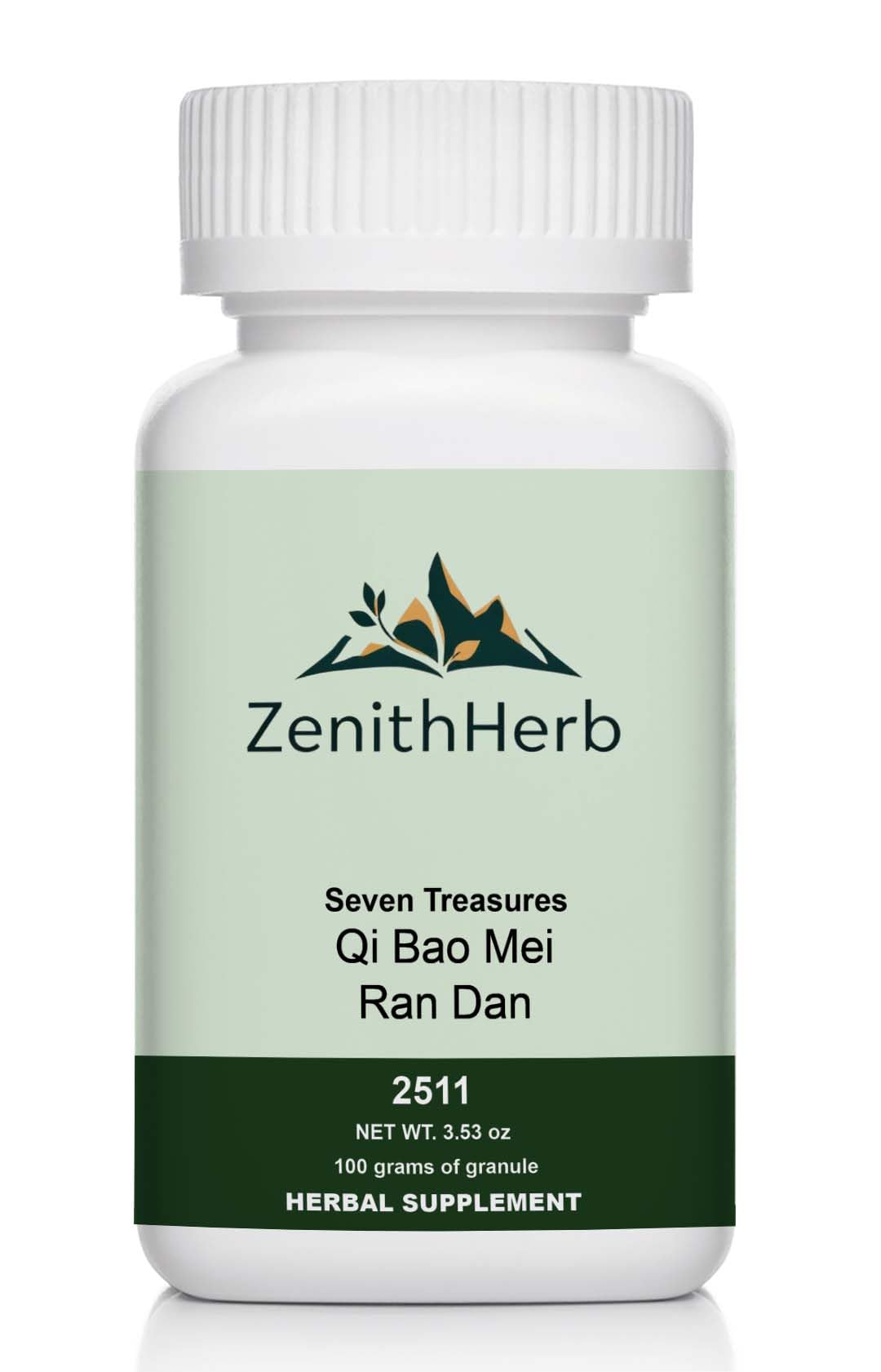 ZenithHerb Qi Bao Mei Ran Dan/Seven Treasures Powder 3.53 Ounce