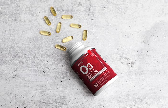 Essential Elements Omega-3 Fish Oil Supplement with EPA & DHA Softgels 60