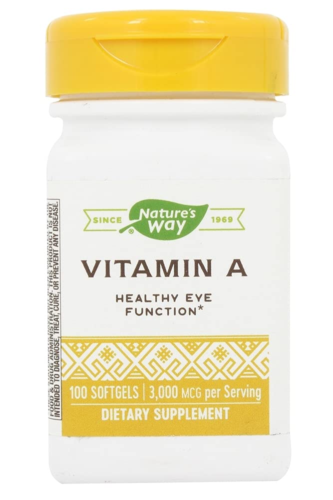 Nature's Way Vitamin A Softgel 100 Softgels