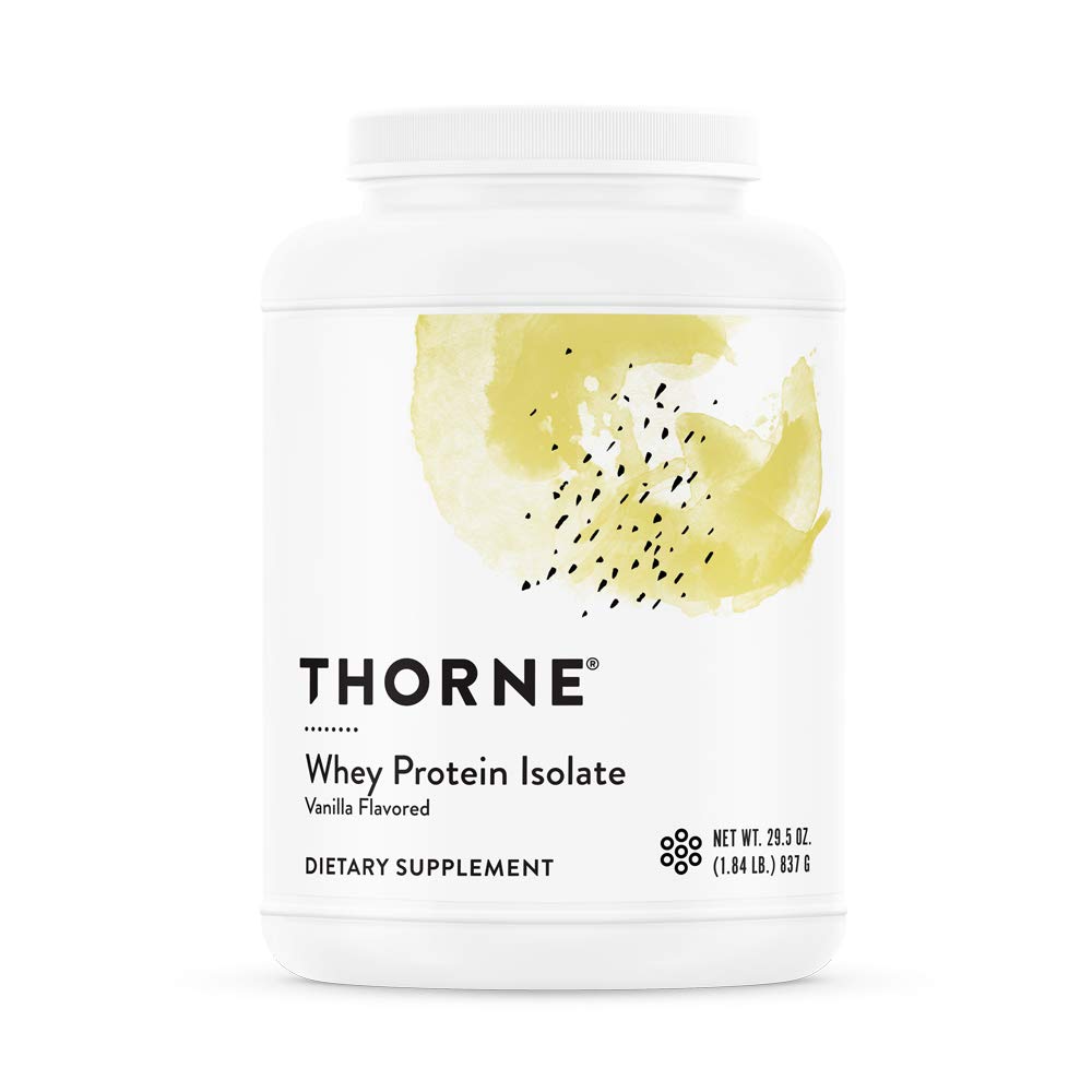 THORNE Muscle Support Bundle Whey Protein Isolate Vanilla & Creatine Powder 45.5 Servings
