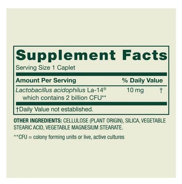 H4U Probiotic Vegetable Tablets for Digestive Health, 200 Tablets
