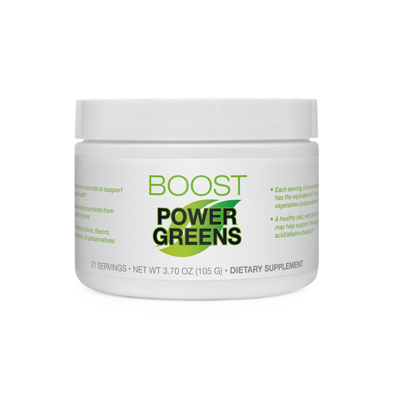 BODi Power Greens Boost Superfood Supplement Powder, 3.7 oz