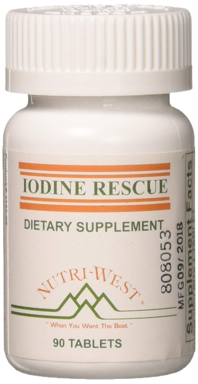 Nutri-West Iodine Rescue Tablets 90