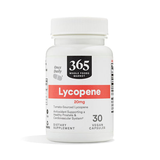 365 by Whole Foods Market Lycopene 20 mg Tablet, 30 Tablets