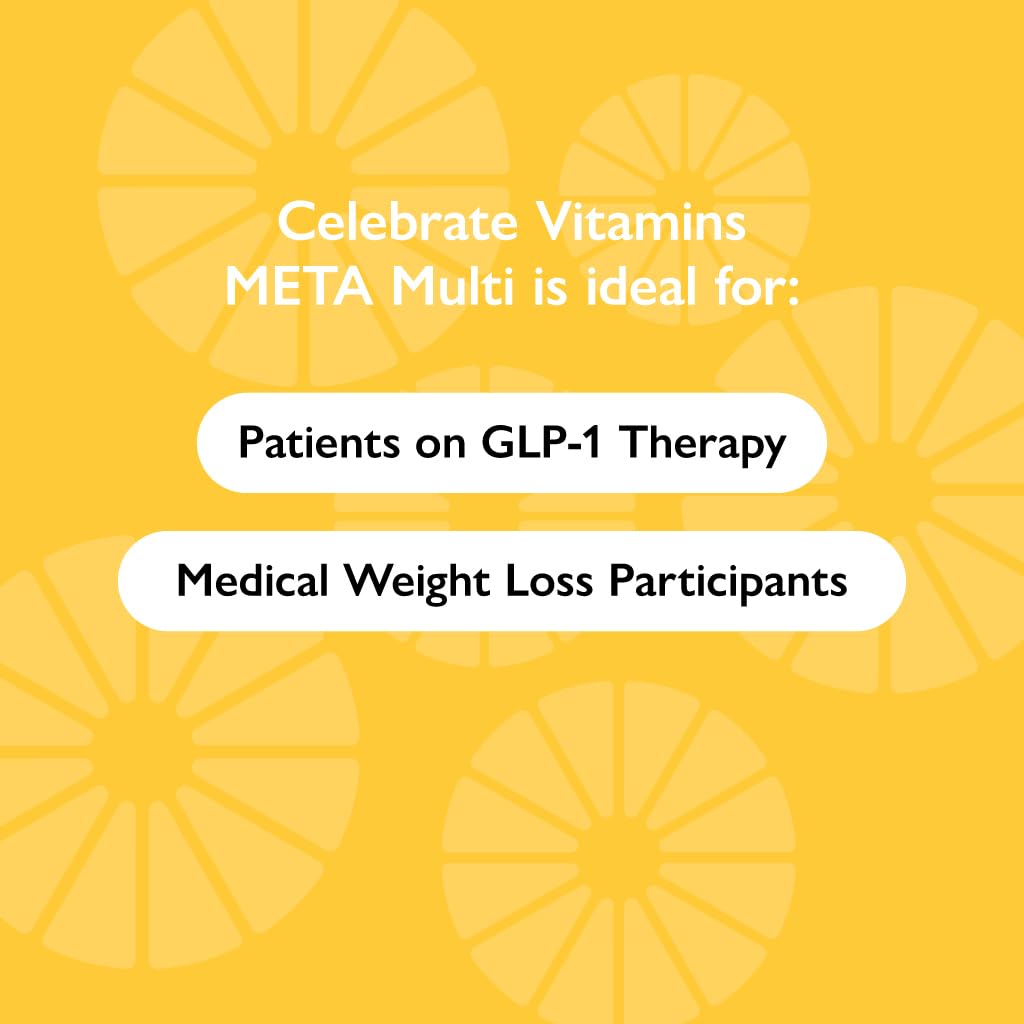Celebrate Bariatric Supplements META Multi GLP-1 Multivitamin for Weight Support, 90 Capsules