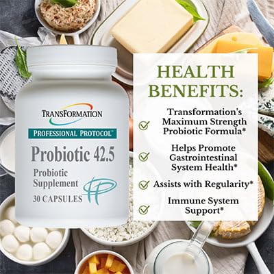 TRANSFORMATION Enzyme Probiotic 42.5 Supplement Capsules, 60 Capsules