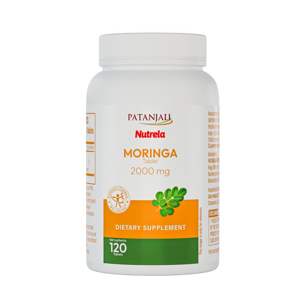 Patanjali Nutrela Moringa 2000mg Tablets 1