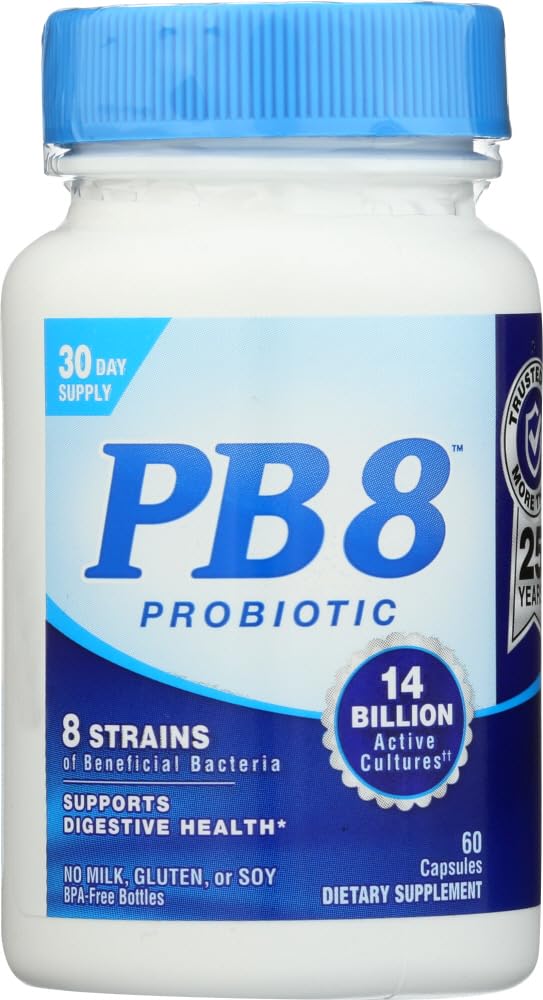 Nutrition Now PB 8 Pro-Biotic Acidophilus For Life 60 Capsules