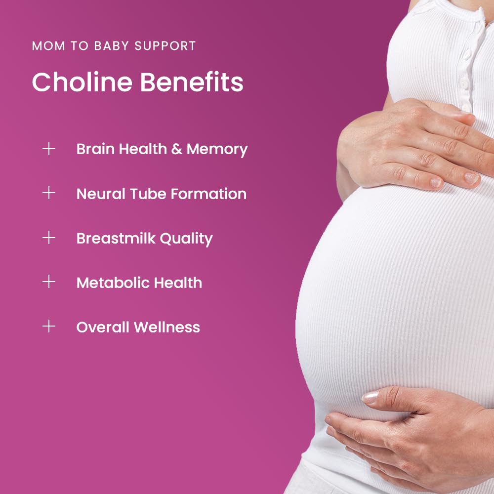 Mother's Promise Prenatal Gummies & Choline Capsules Bundle, 240
