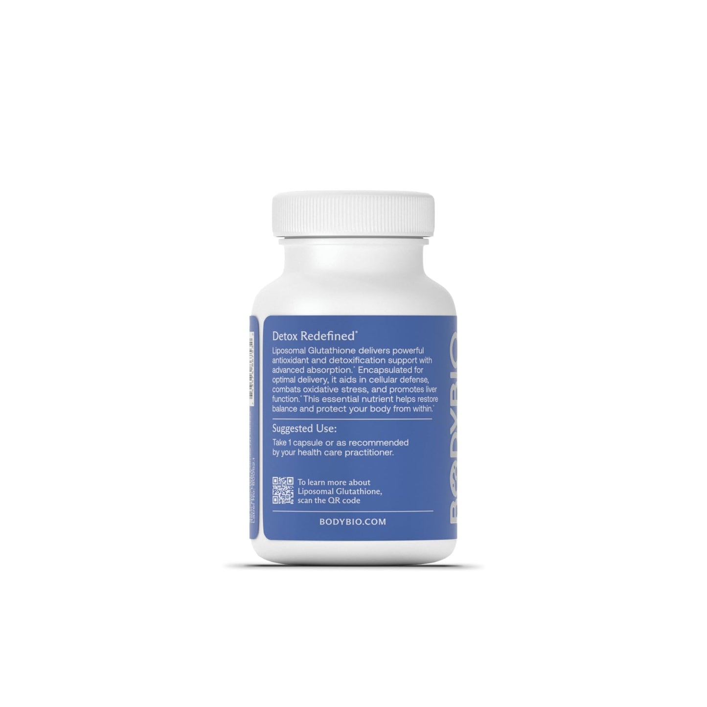 BodyBio Liposomal Glutathione Capsule 60 Count